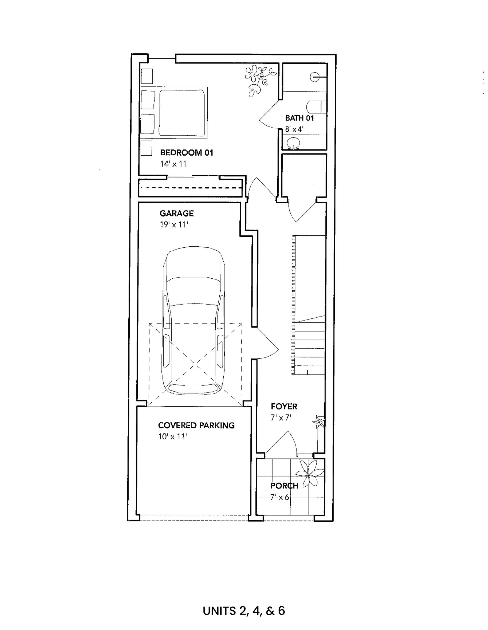 Nordic Lane (Units 2, 4, 6) floor plan