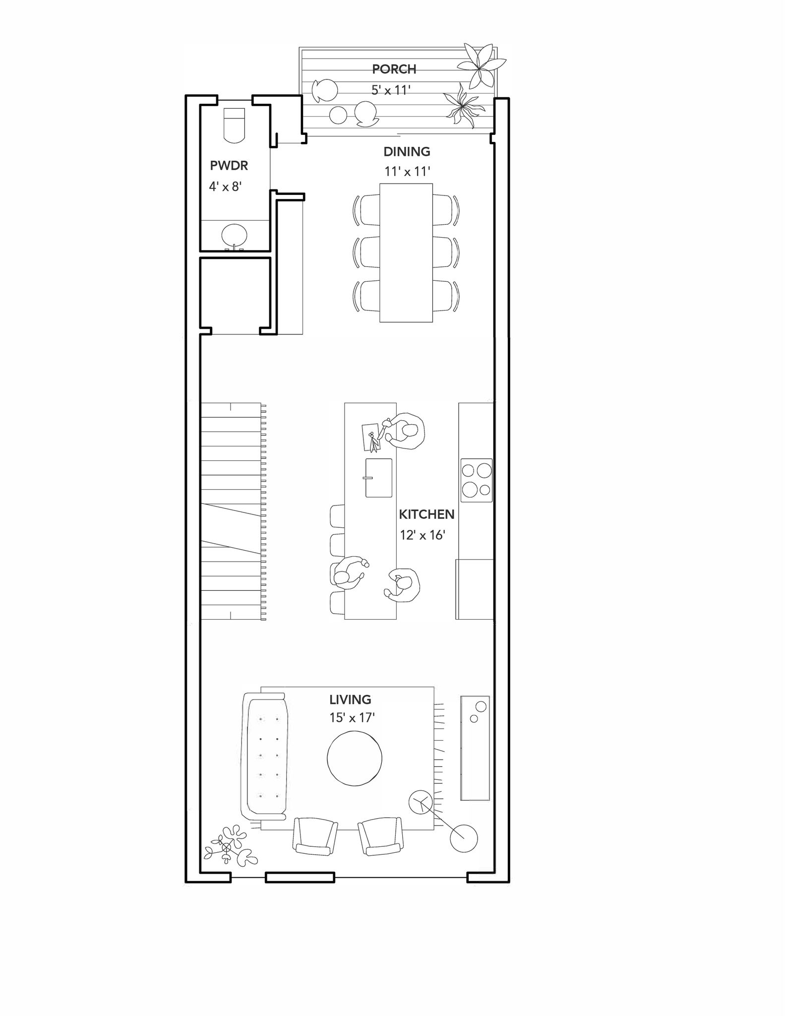 Elizabeth Street floor plan